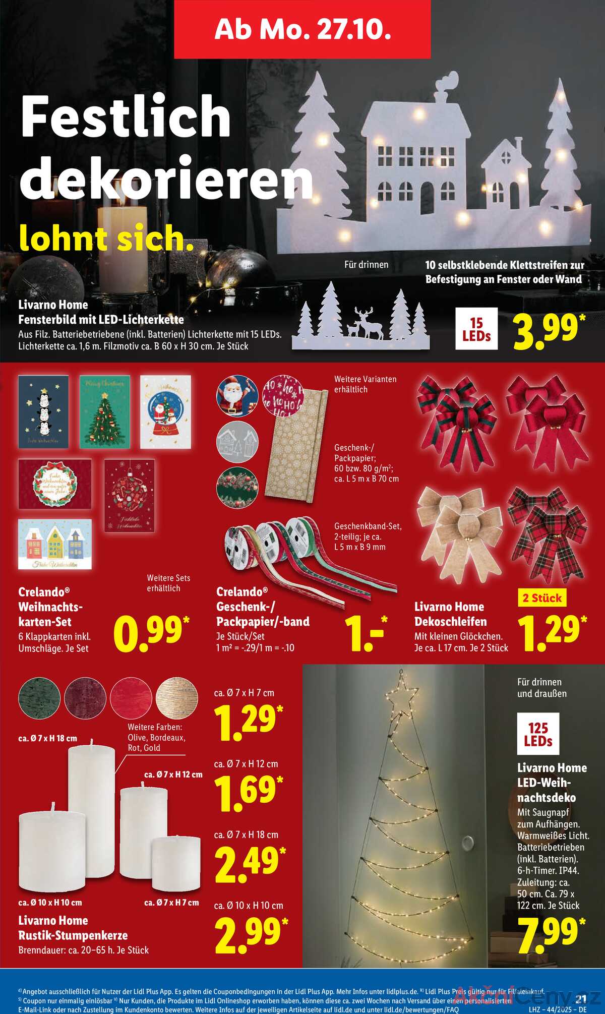 Leták Lidl Německo 27.10.-1.11.2025 strana 39