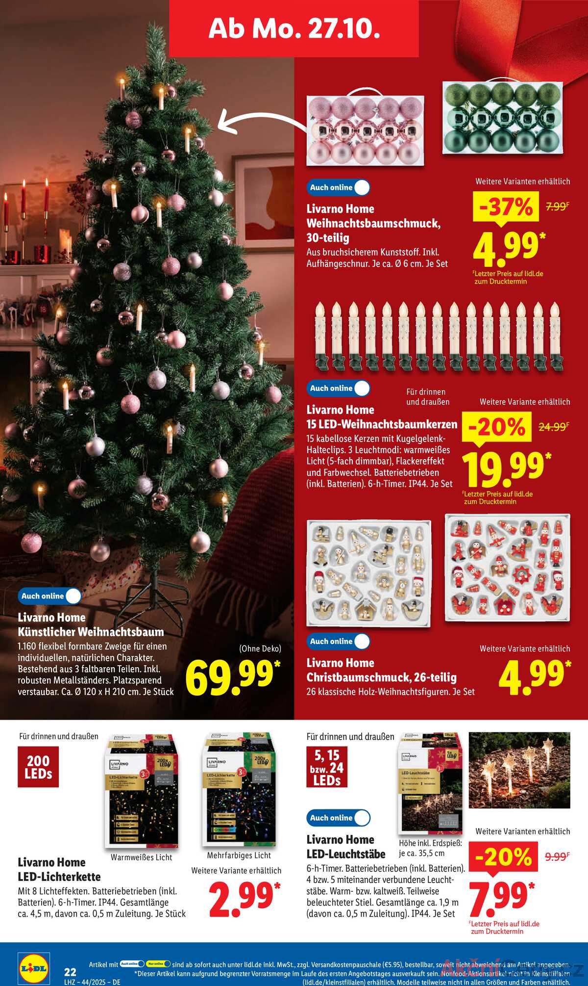 Leták Lidl Německo 27.10.-1.11.2025 strana 40