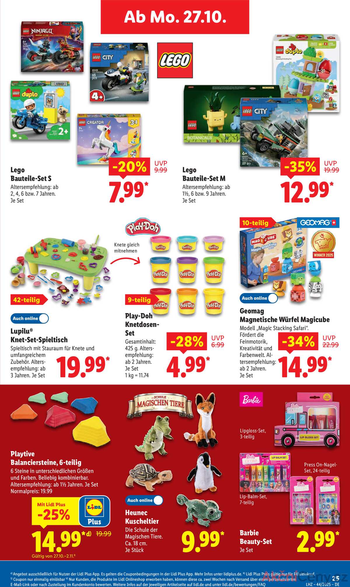 Leták Lidl Německo 27.10.-1.11.2025 strana 43
