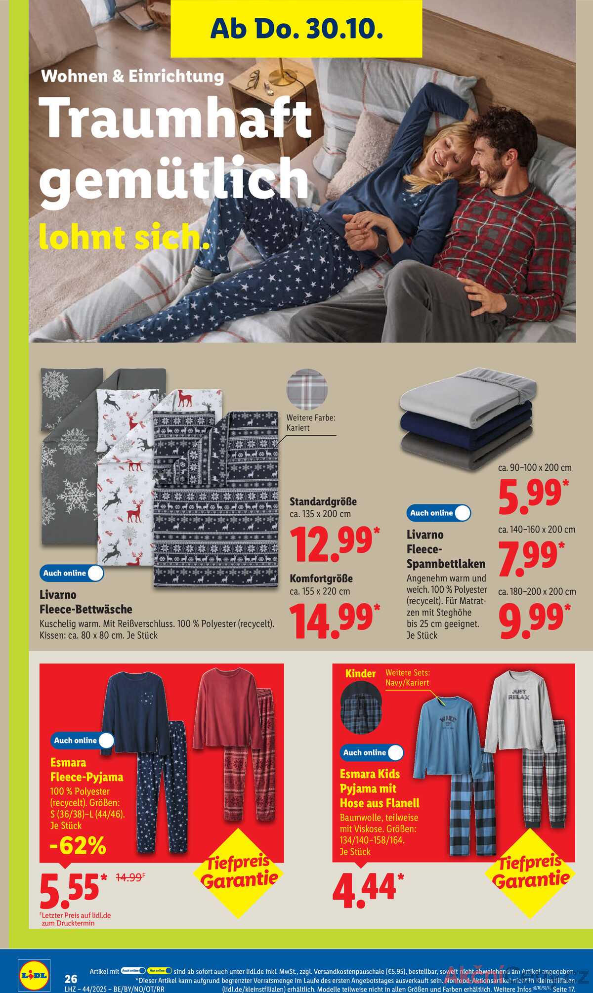 Leták Lidl Německo 27.10.-1.11.2025 strana 46