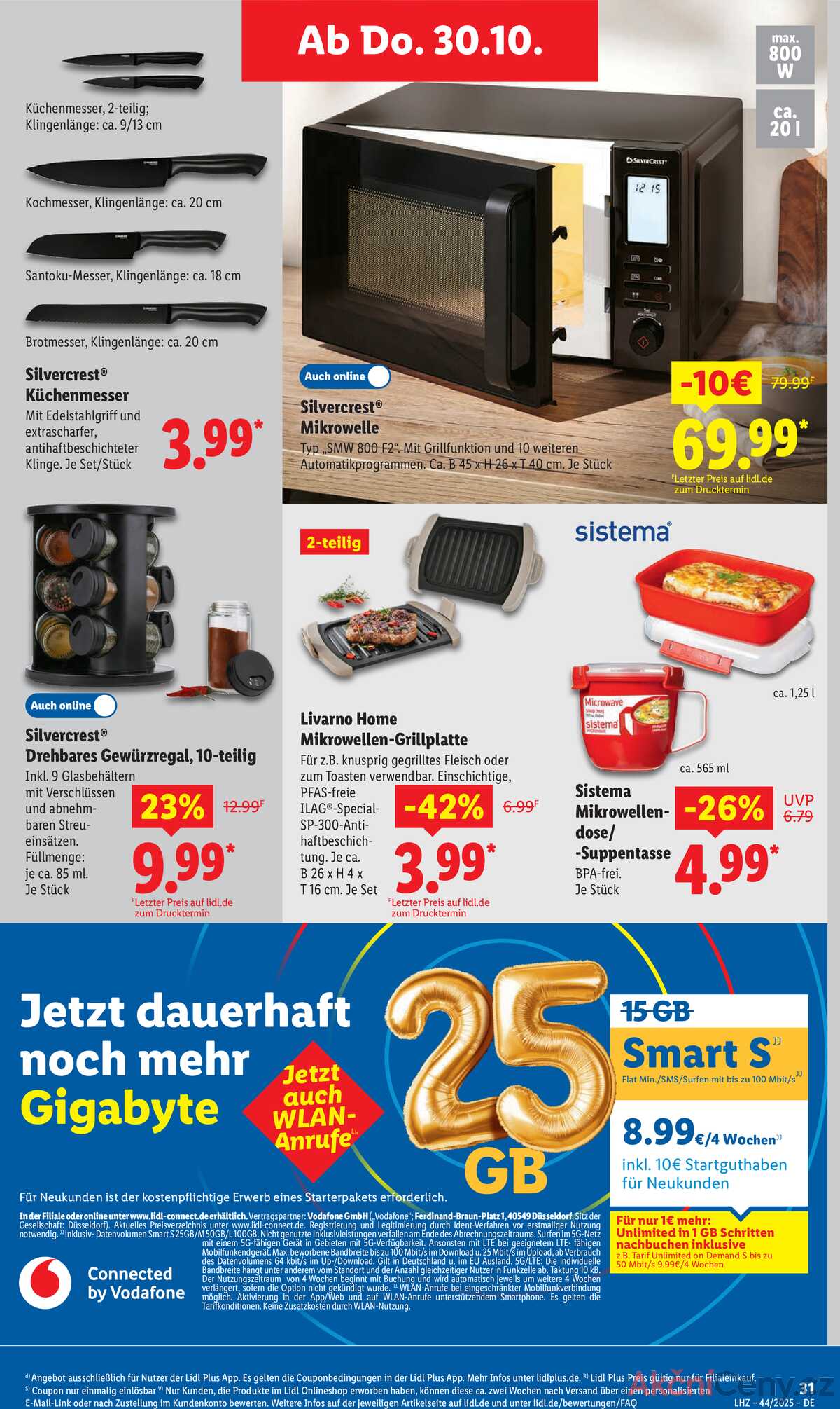 Leták Lidl Německo 27.10.-1.11.2025 strana 51