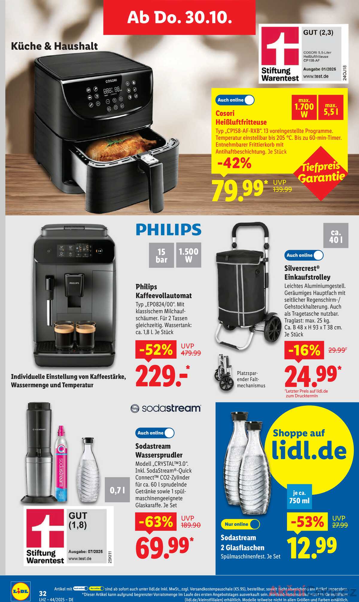 Leták Lidl Německo 27.10.-1.11.2025 strana 52