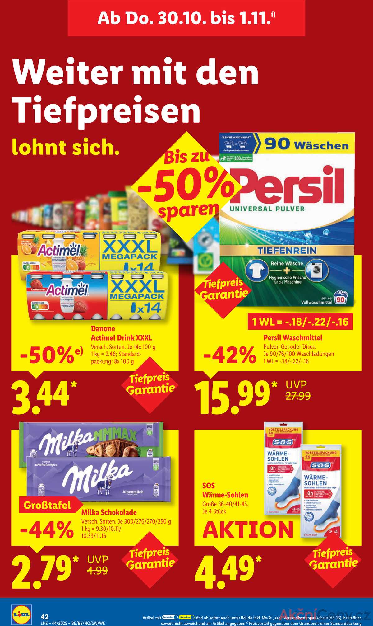 Leták Lidl Německo 27.10.-1.11.2025 strana 62