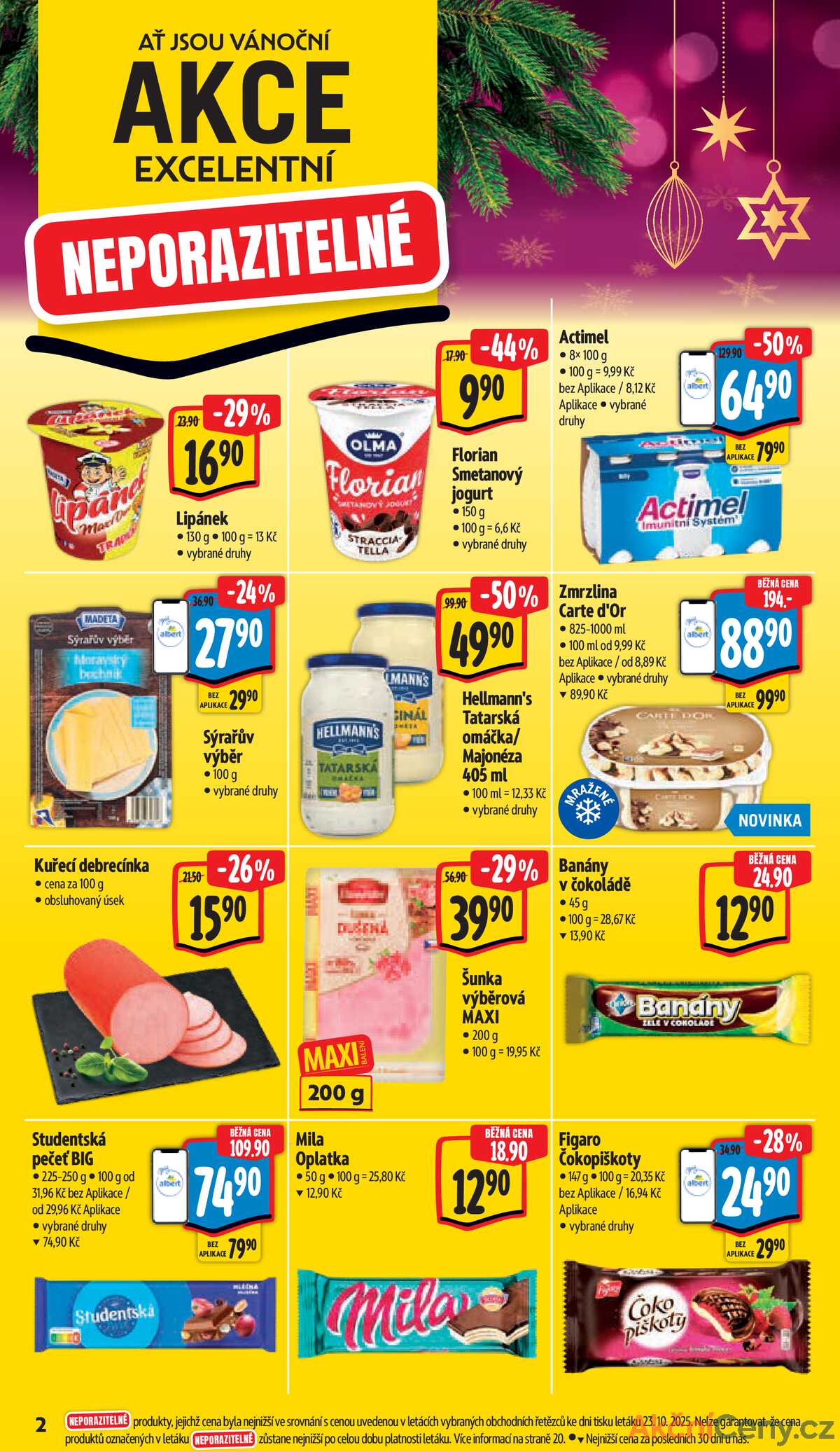 Albert Supermarket od 29.10. do 4.11.2025 strana 2