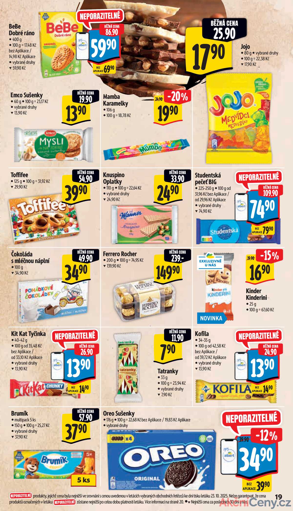 Albert Supermarket od 29.10. do 4.11.2025 strana 23