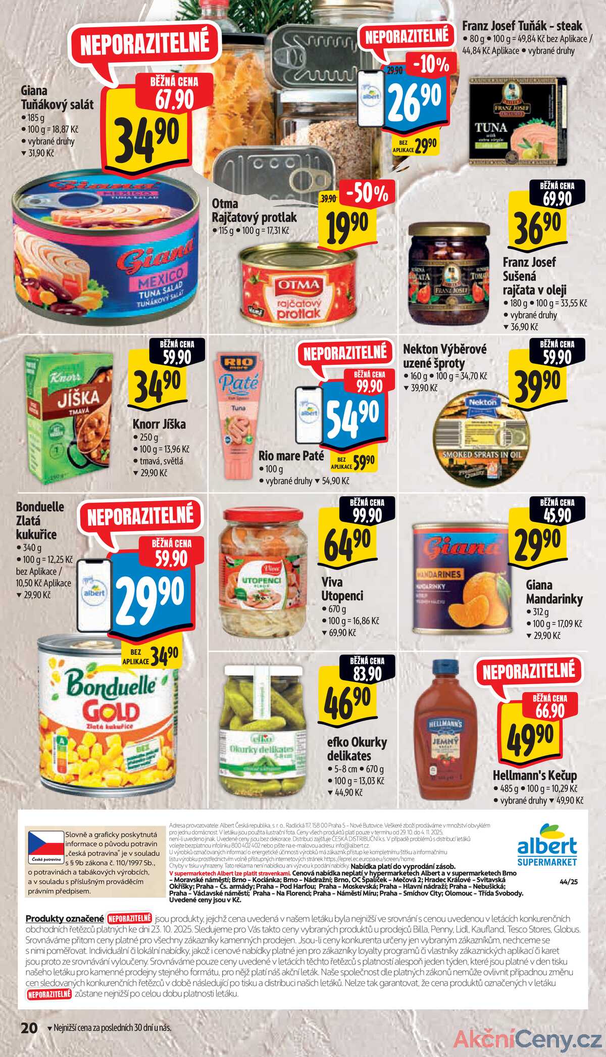 Albert Supermarket od 29.10. do 4.11.2025 strana 24
