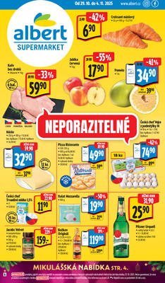 Albert Supermarket od 29.10. do 4.11.2025