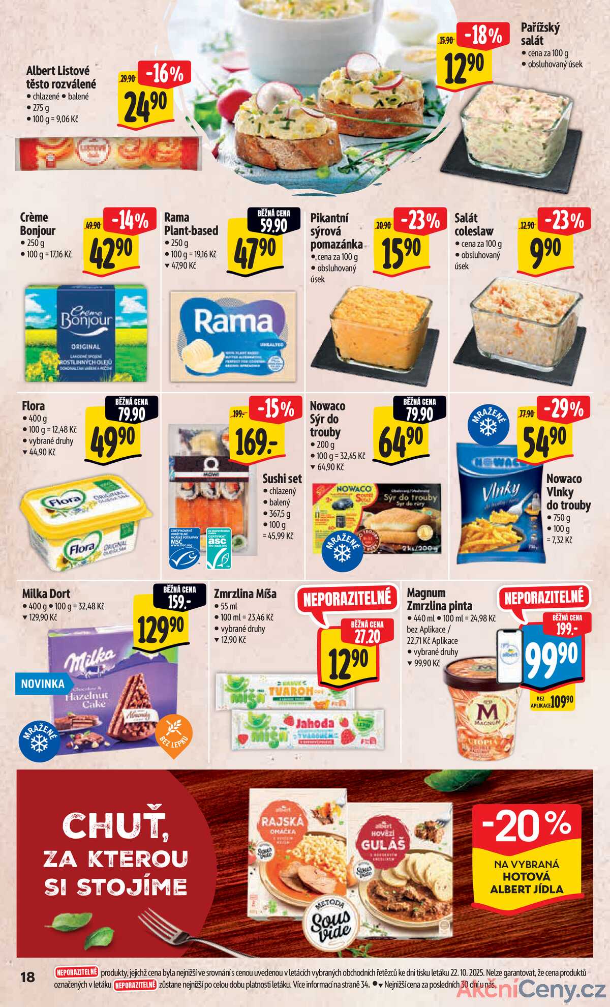 Albert  Hypermarket od 29.10. do 4.11.2025 strana 22