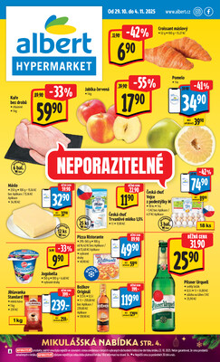Albert  Hypermarket od 29.10. do 4.11.2025