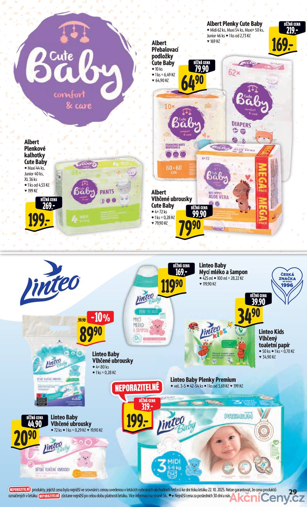 Leták Albert - Albert Hypermarket Jihomoravský od 29.10. do 4.11.2025 - strana 38 Leták Albert - Albert Hypermarket Jihomoravský od 29.10. do 4.11.2025 - strana 38