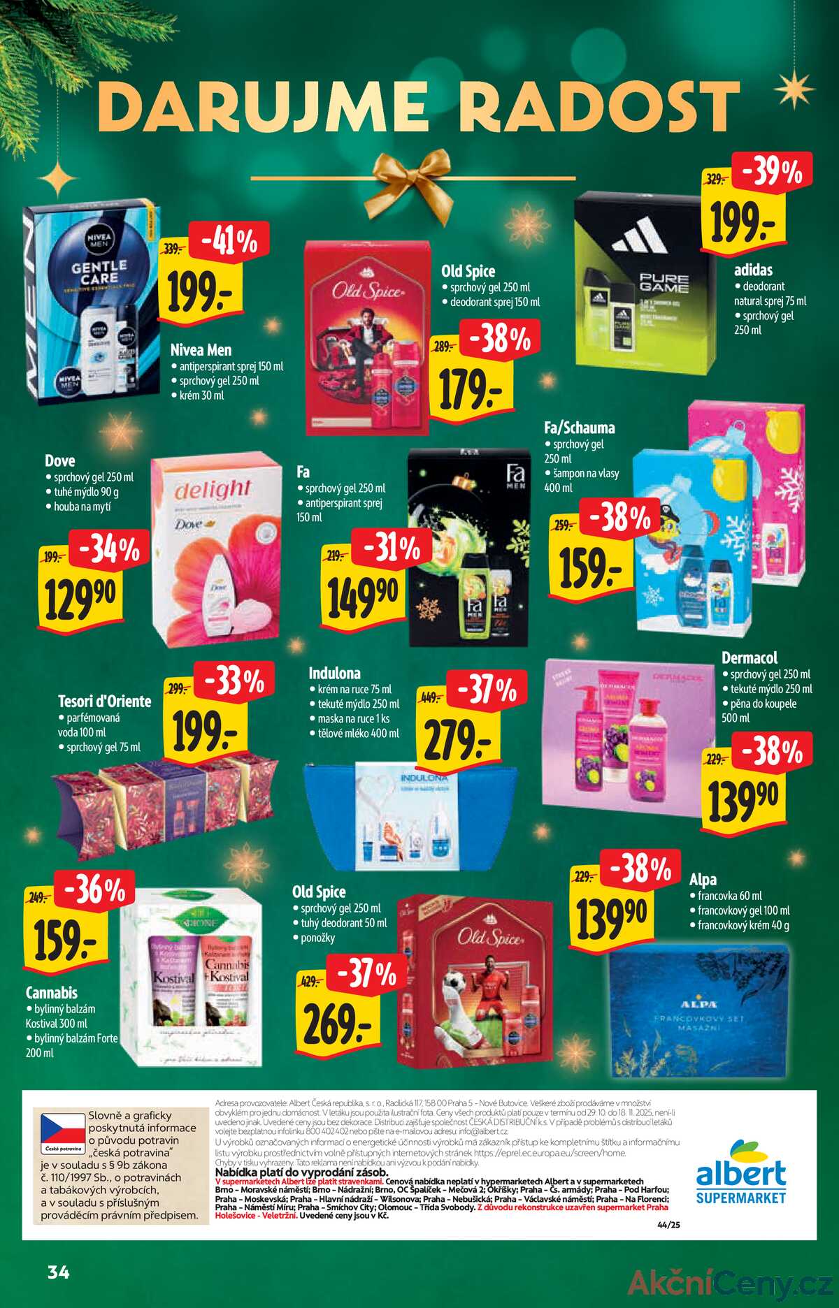 Albert Supermarket Deluxe od 29.10. do 18.11.2025 strana 34