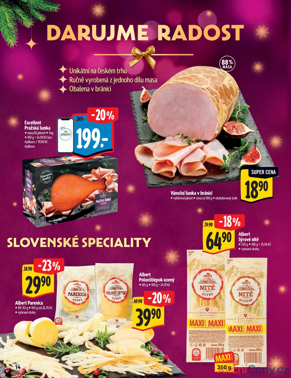 Albert  Hypermarket Deluxe od 29.10. do 18.11.2025 strana 14