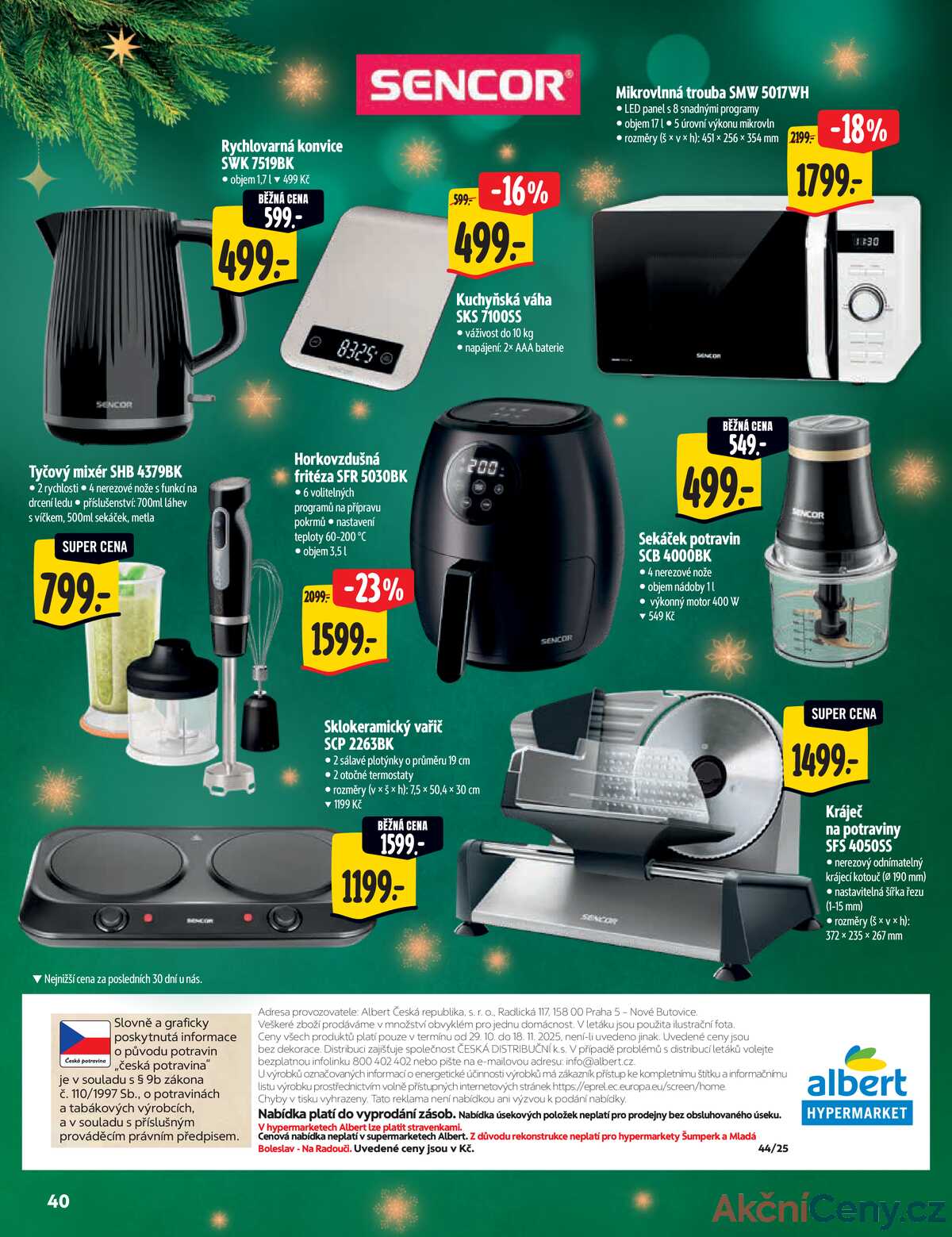 Albert  Hypermarket Deluxe od 29.10. do 18.11.2025 strana 40