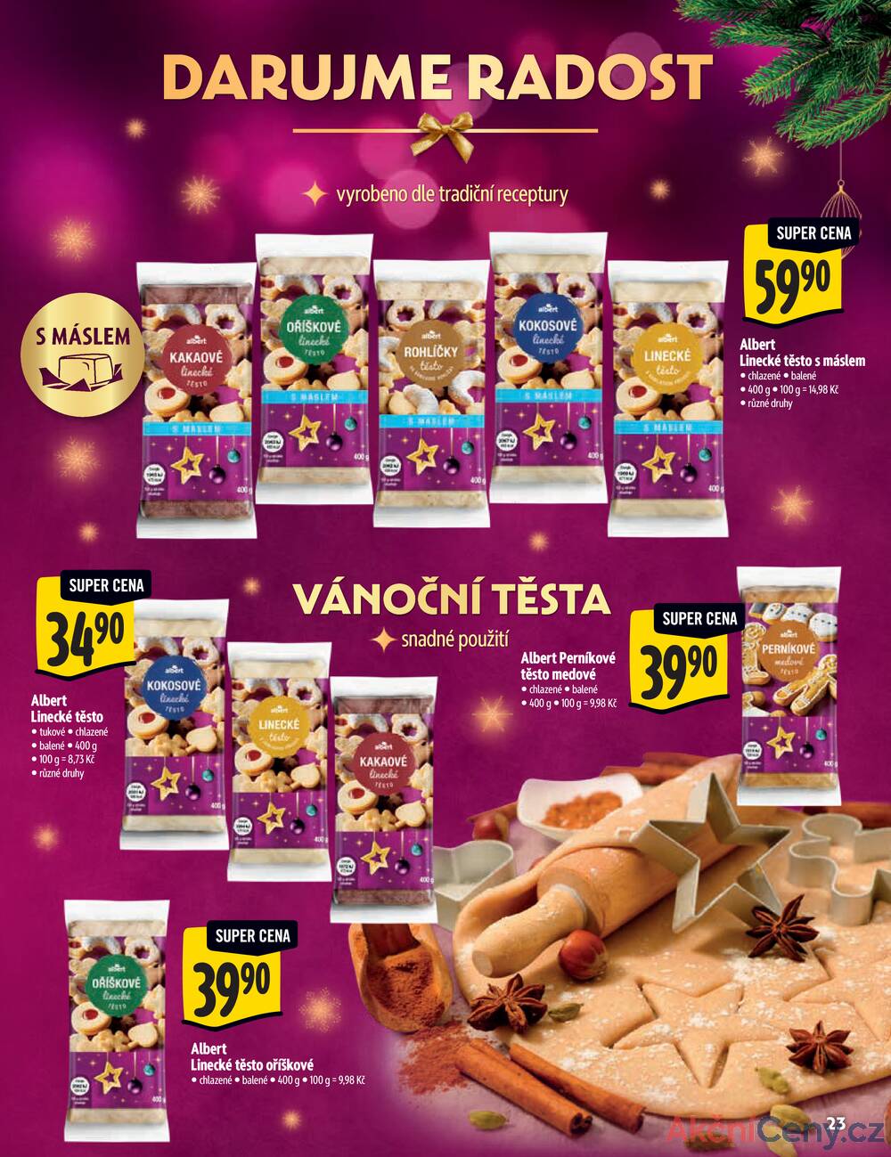 Leták Albert
platný do 18.11.2025 - strana 23