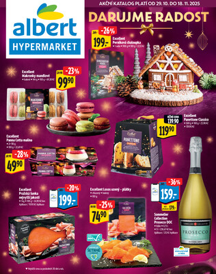Leták Albert  Hypermarket Deluxe od 29.10. do 18.11.2025