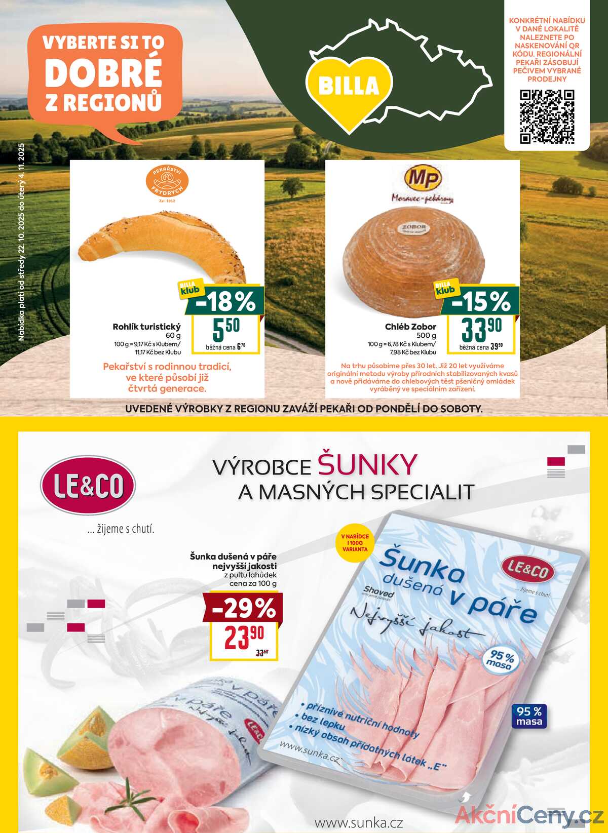 Billa  od 29.10. do 4.11.2025 strana 6