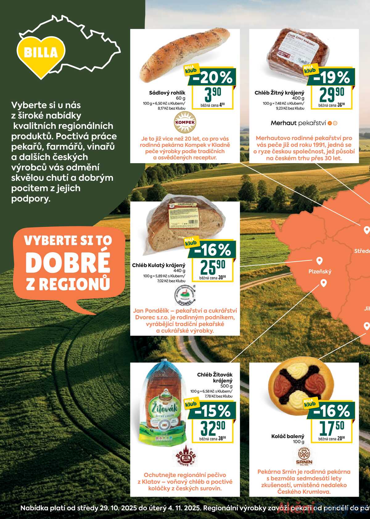 Billa  od 29.10. do 4.11.2025 strana 10