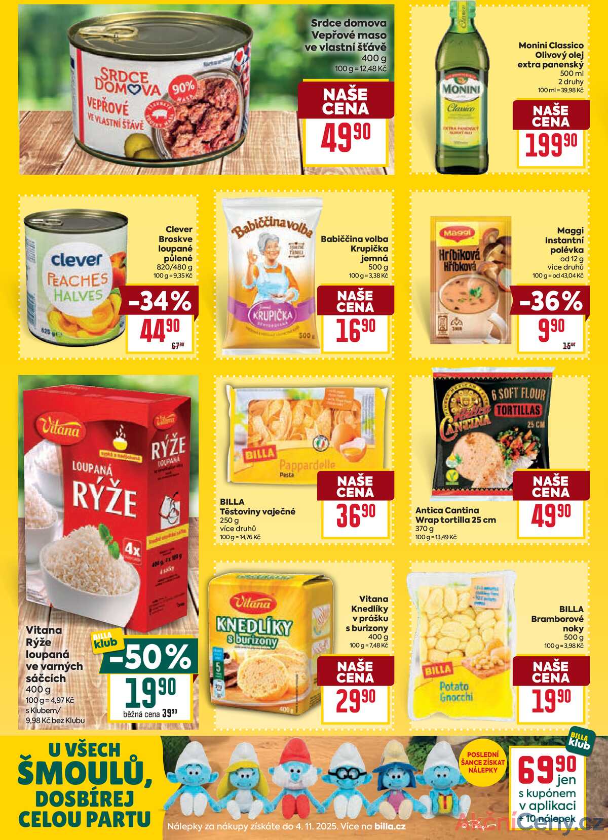 Billa  od 29.10. do 4.11.2025 strana 32