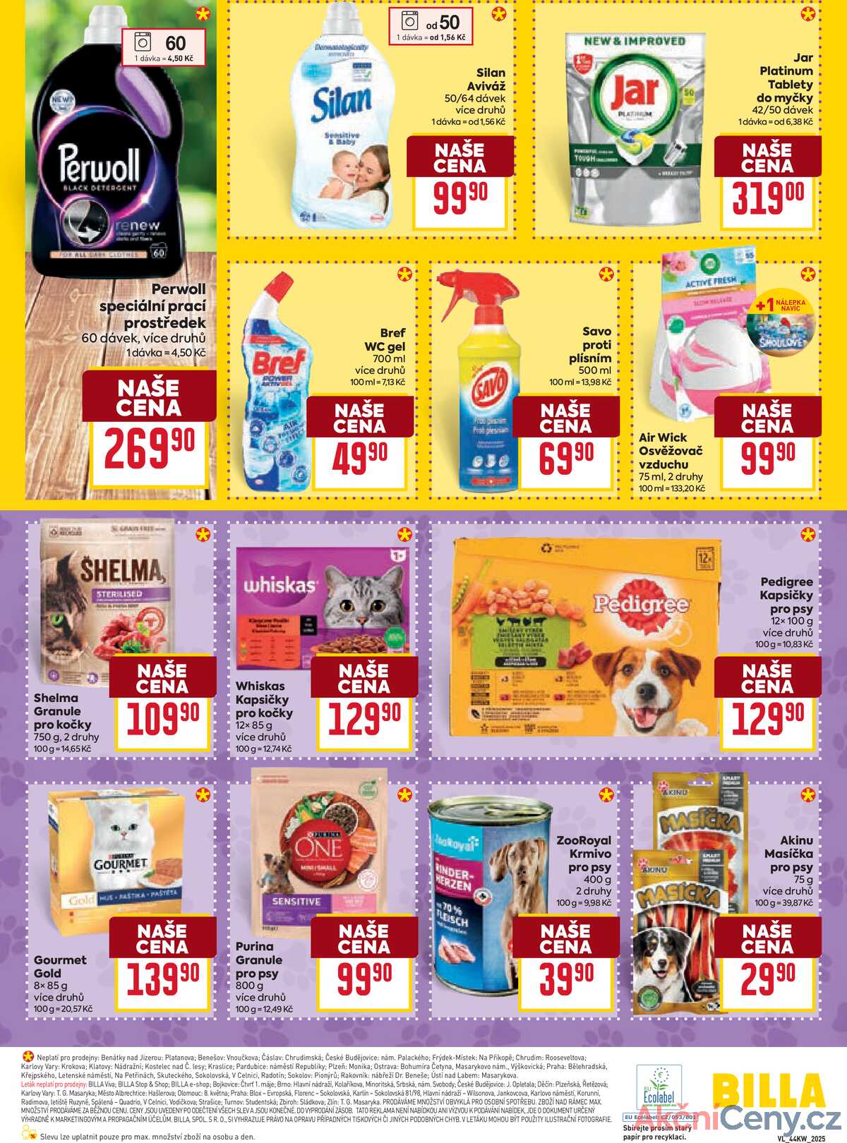 Billa  od 29.10. do 4.11.2025 strana 40