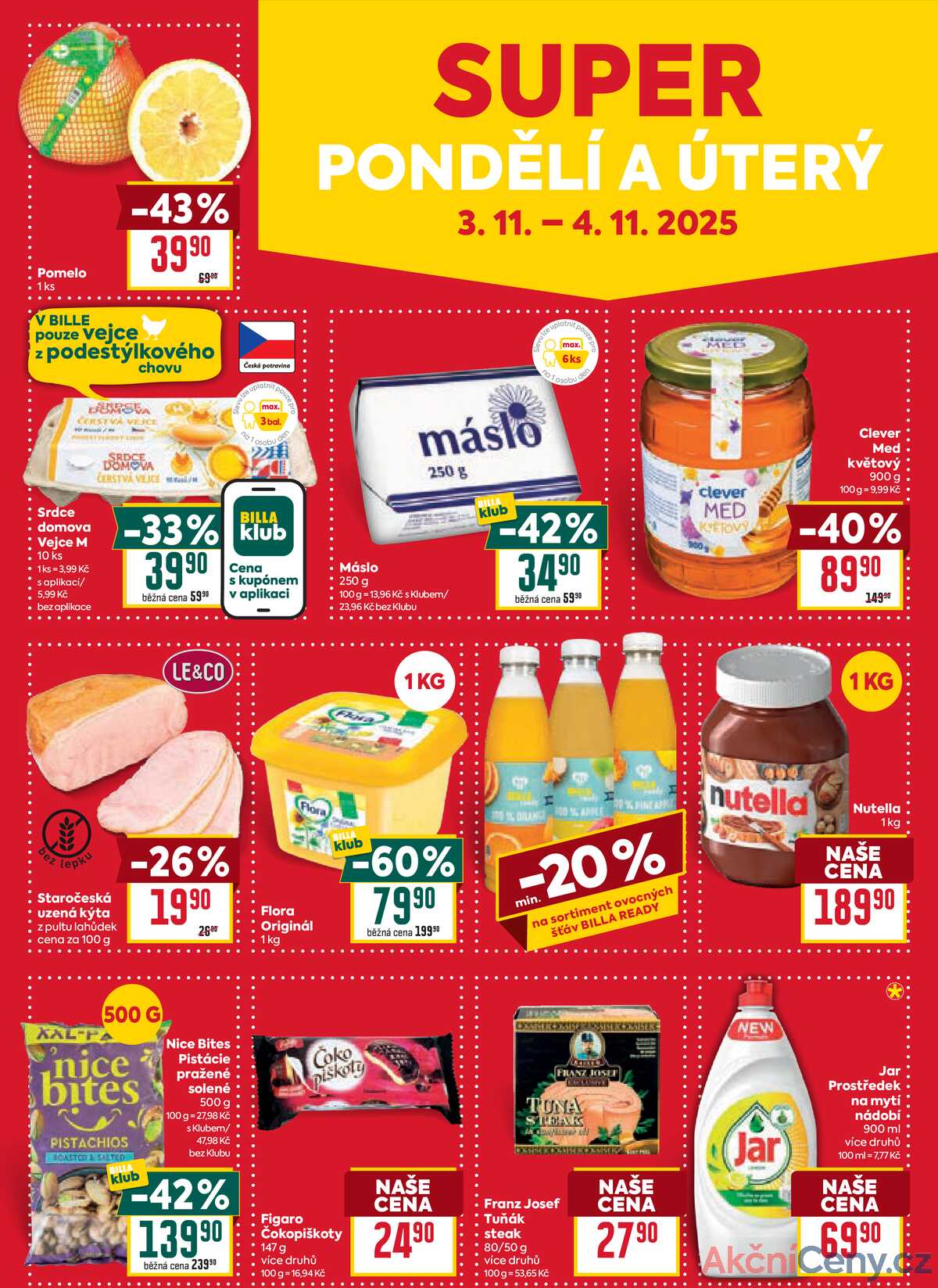 Billa  od 29.10. do 4.11.2025 strana 42