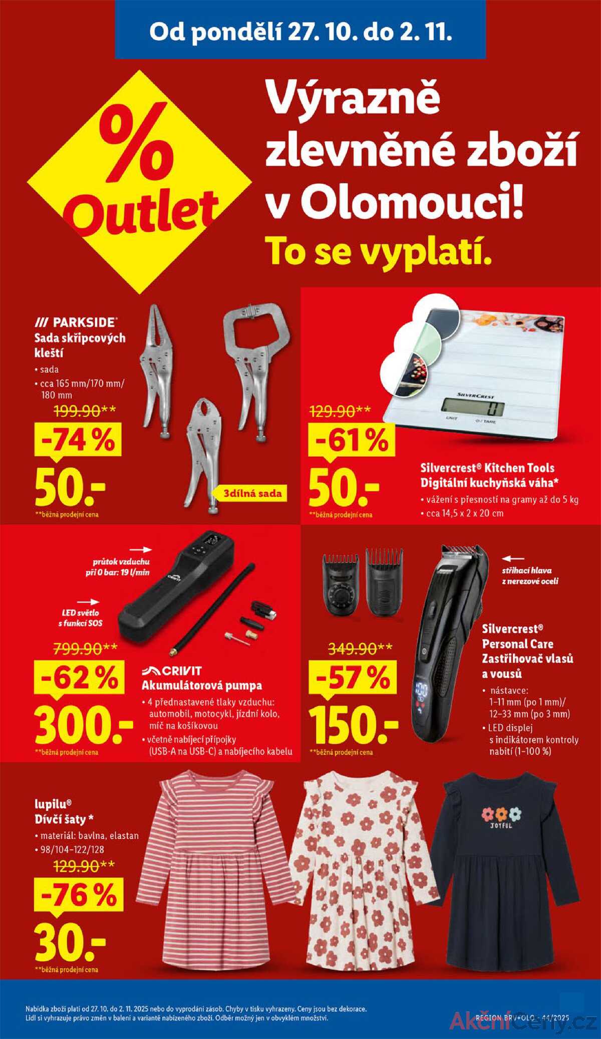 Lidl Spotřební zboží 27.10. - 2.11. strana 3