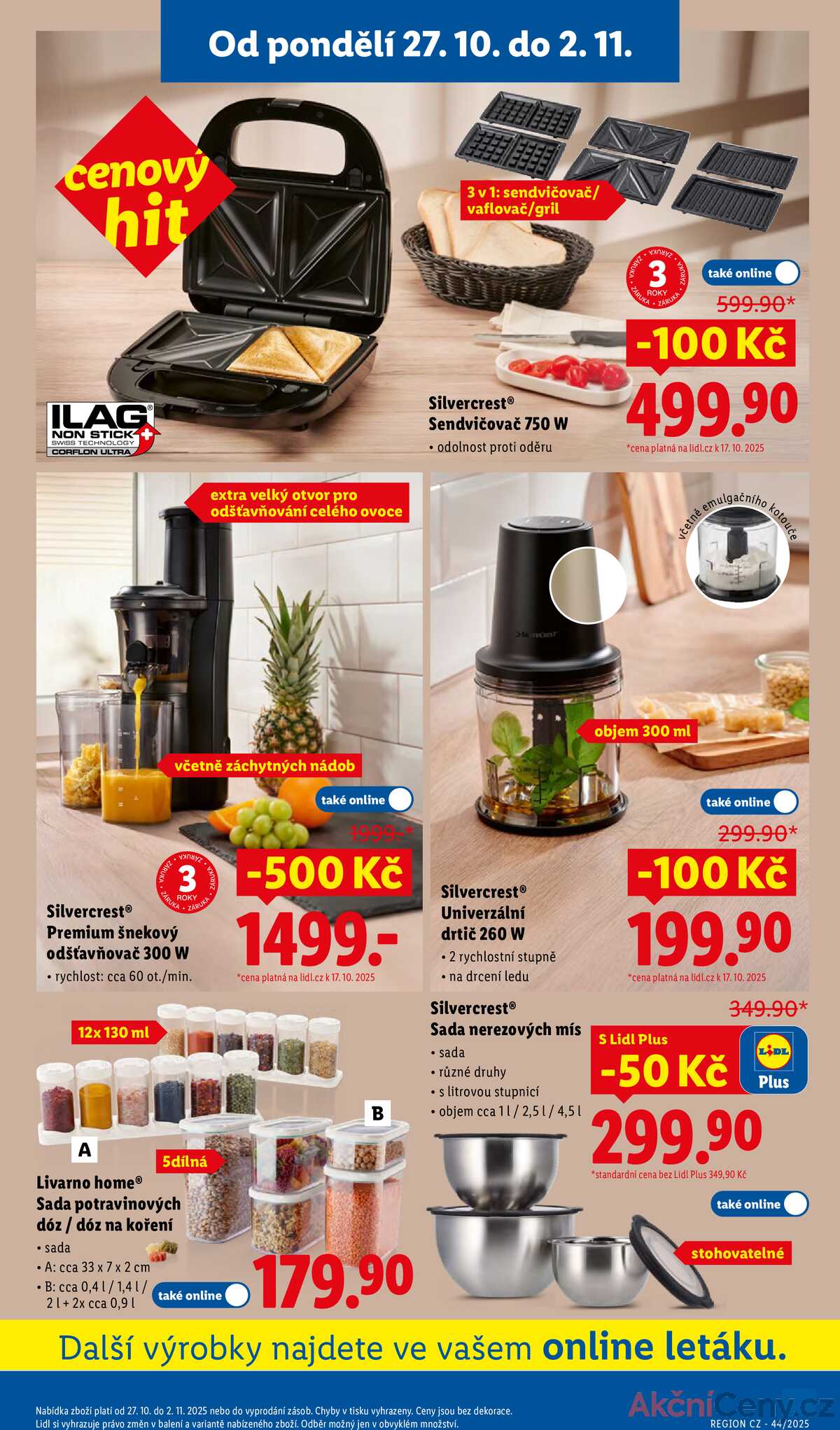 Lidl Spotřební zboží 27.10. - 2.11. strana 13