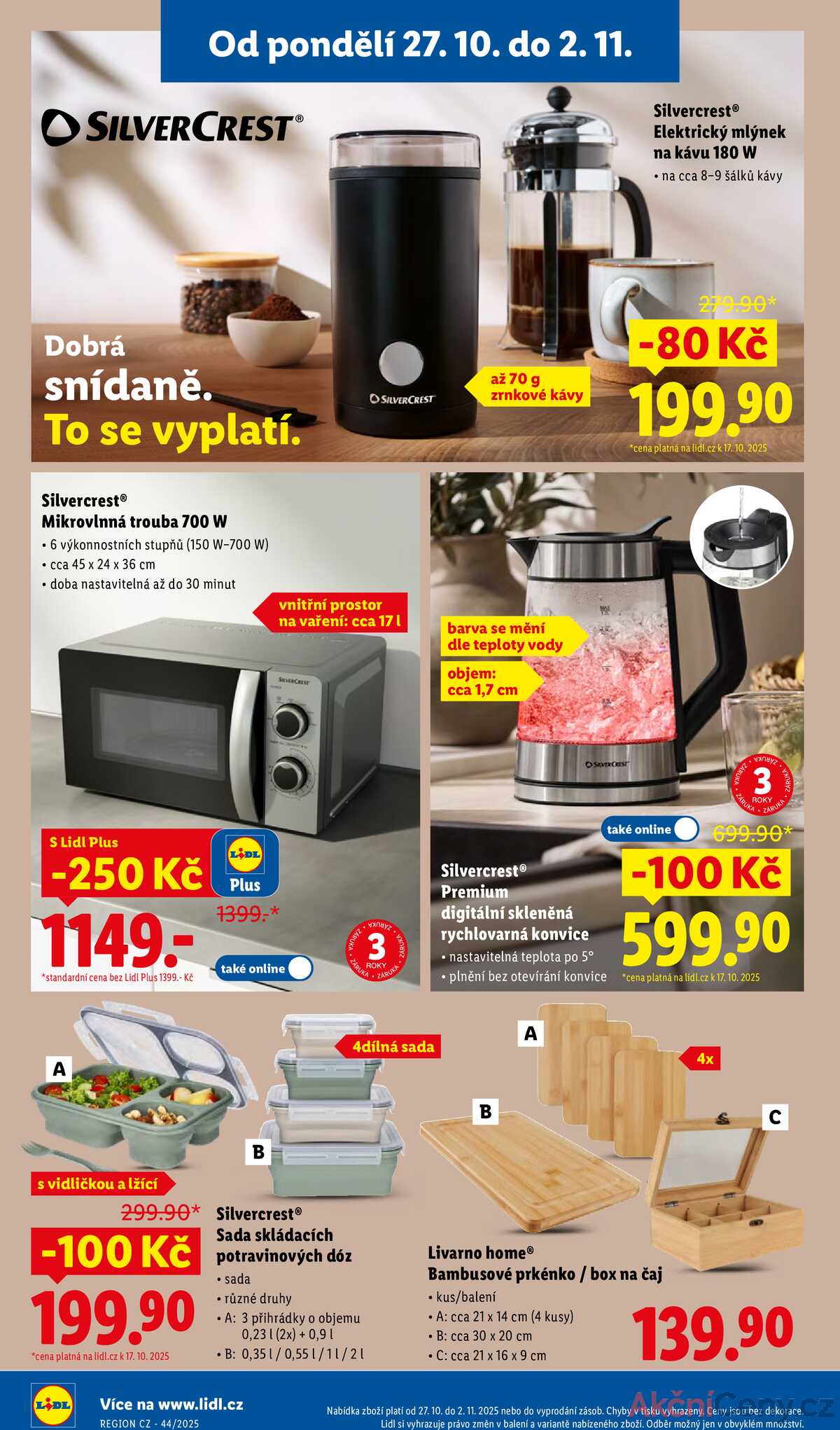 Lidl Spotřební zboží 27.10. - 2.11. strana 14