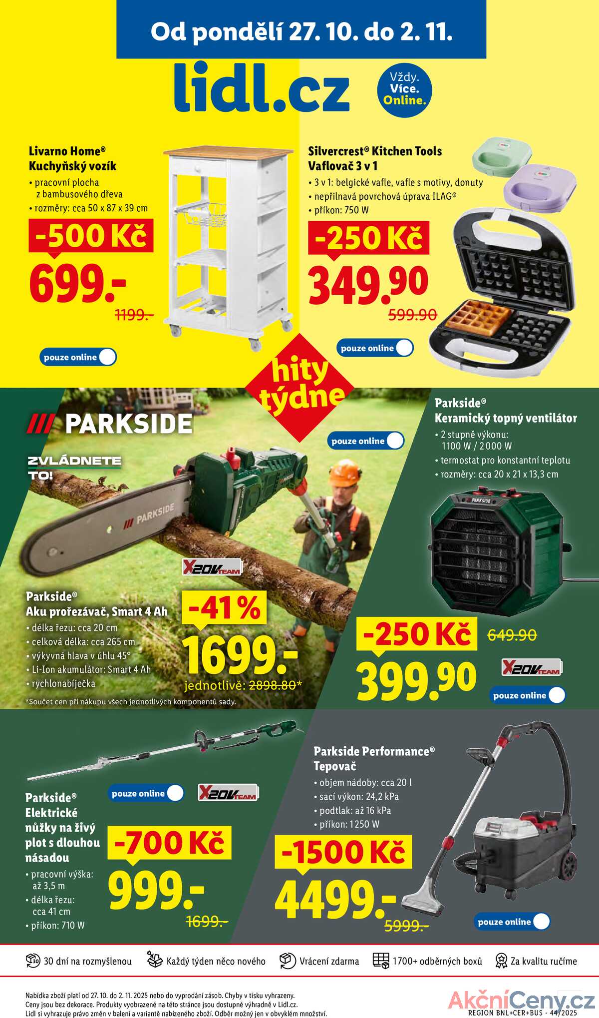 Lidl Spotřební zboží 27.10. - 2.11. strana 17