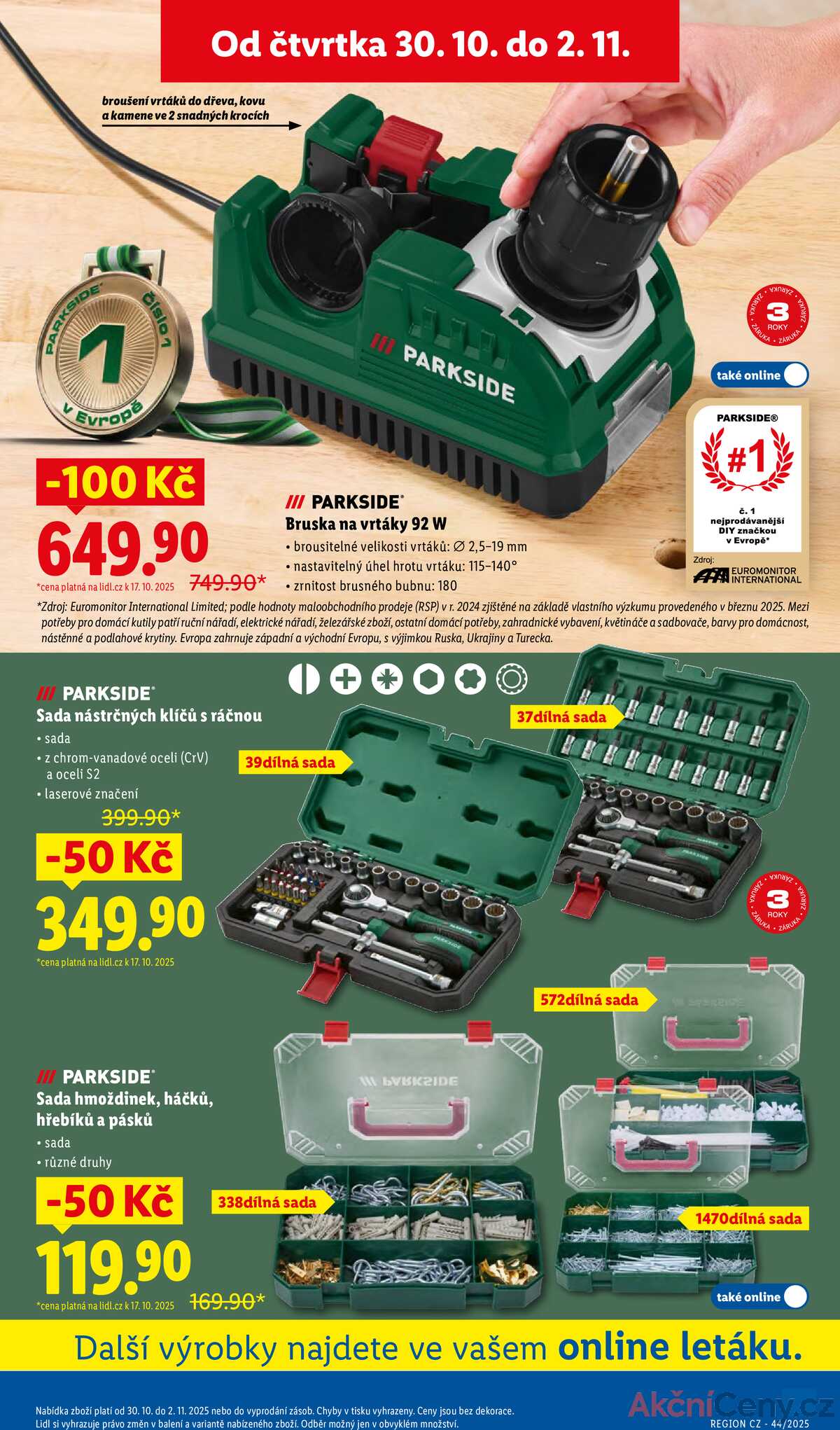 Lidl Spotřební zboží 27.10. - 2.11. strana 29