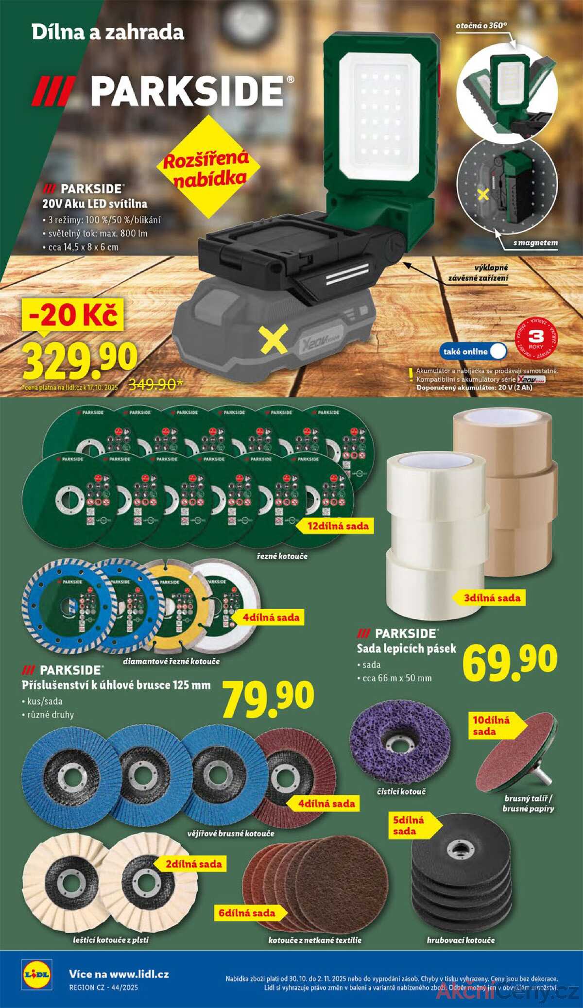 Lidl Spotřební zboží 27.10. - 2.11. strana 30