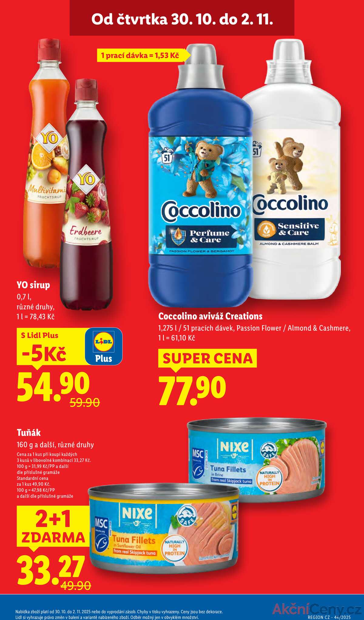 Lidl Čtvrtek od 30.10. do 2.11.2025 strana 3