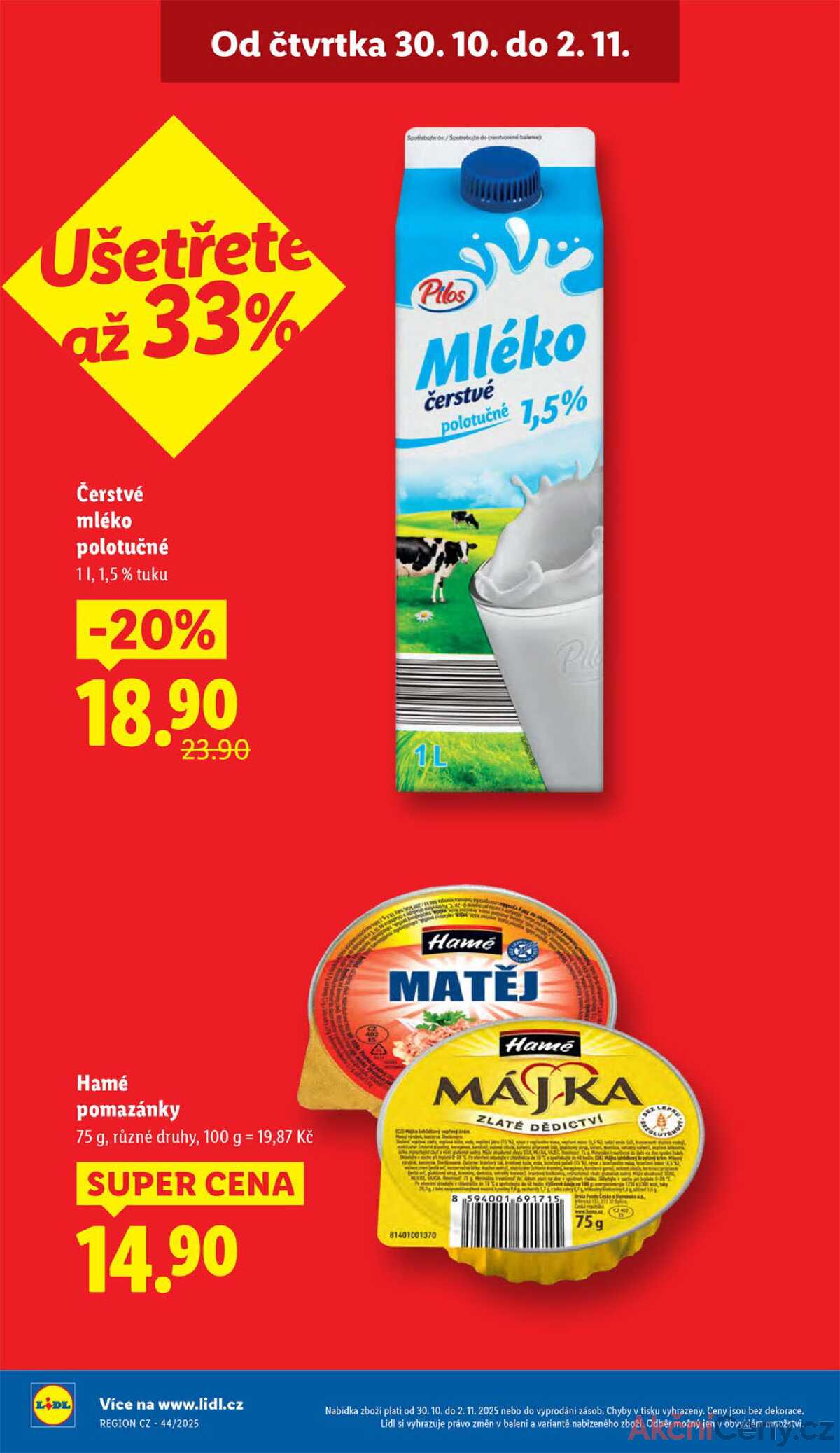 Lidl Čtvrtek od 30.10. do 2.11.2025 strana 4