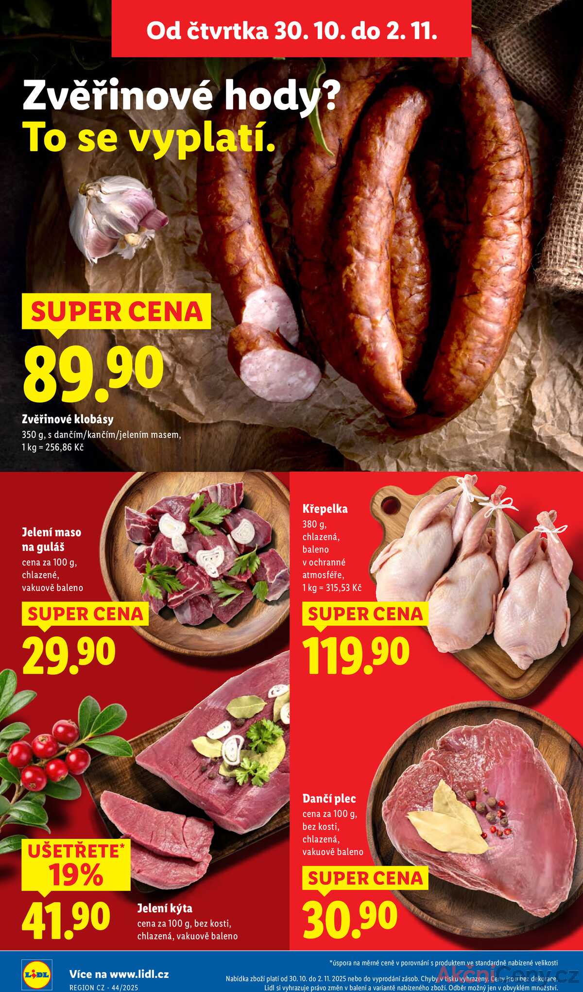 Lidl Čtvrtek od 30.10. do 2.11.2025 strana 10