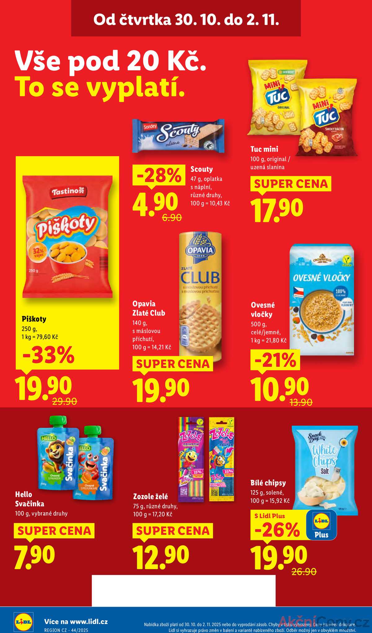 Lidl Čtvrtek od 30.10. do 2.11.2025 strana 16