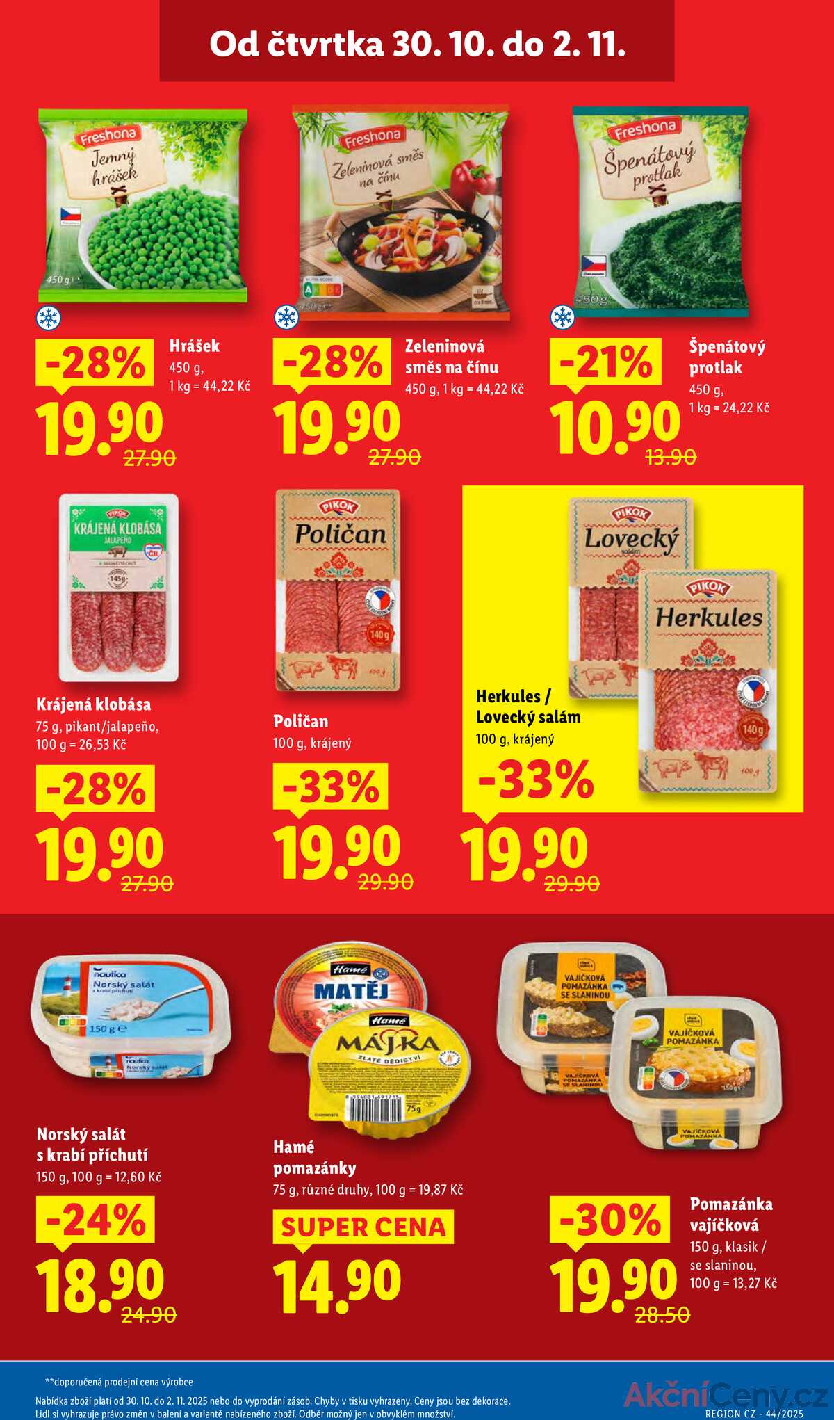 Lidl Čtvrtek od 30.10. do 2.11.2025 strana 17