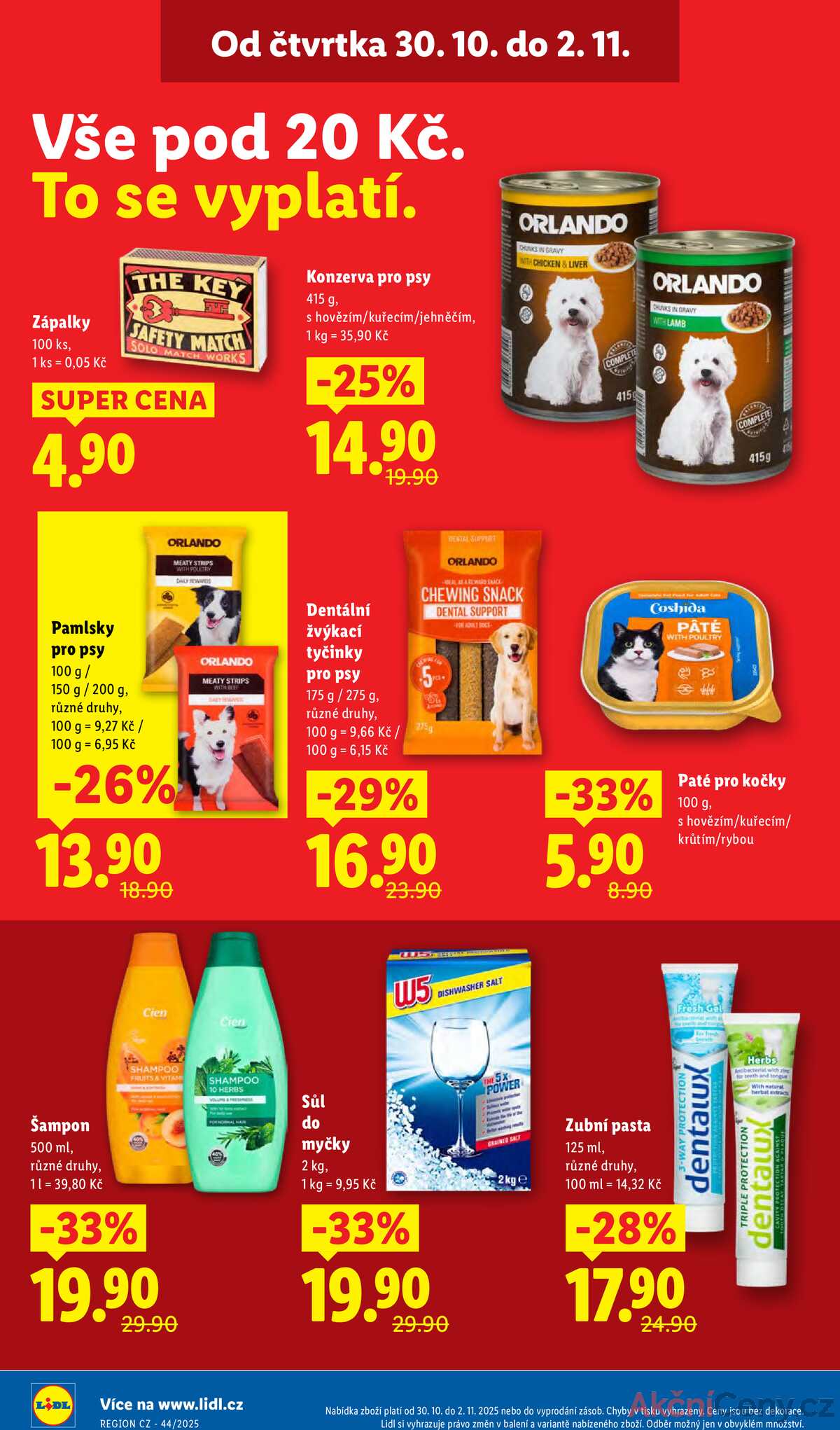 Lidl Čtvrtek od 30.10. do 2.11.2025 strana 20