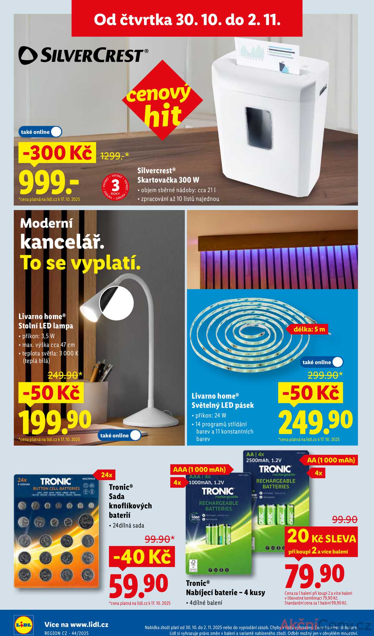 Lidl Čtvrtek od 30.10. do 2.11.2025 strana 40
