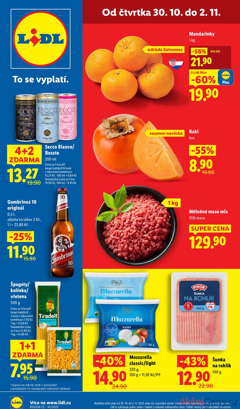 Leták Lidl - Lidl Čtvrtek od 30.10. do 2.11.2025 - strana 1 Leták Lidl - Lidl Čtvrtek od 30.10. do 2.11.2025 - strana 1