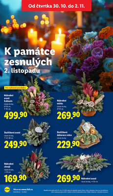 Lidl Čtvrtek od 30.10. do 2.11.2025