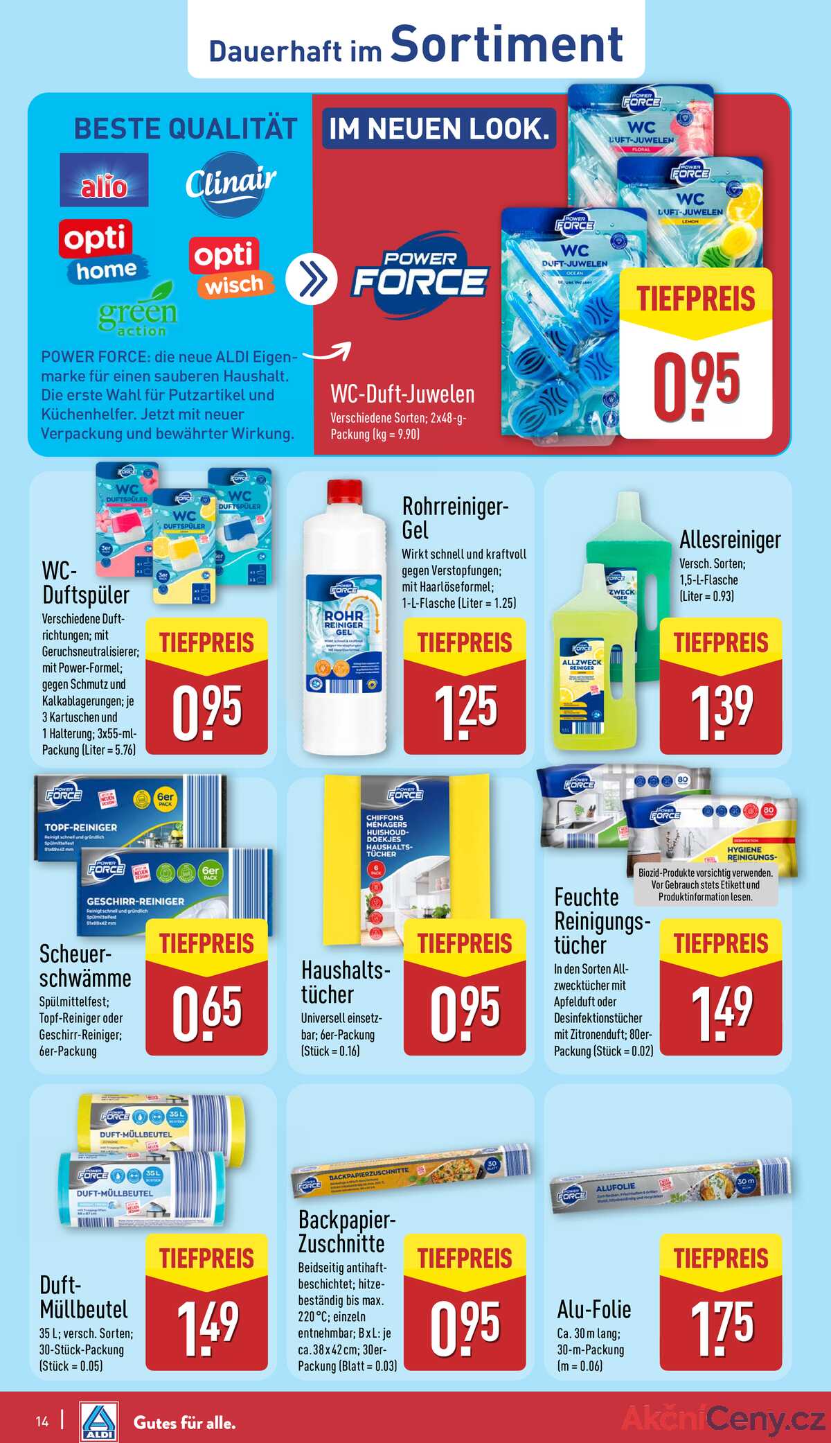 Leták ALDI Německo 3.11.-9.11.2025 strana 14