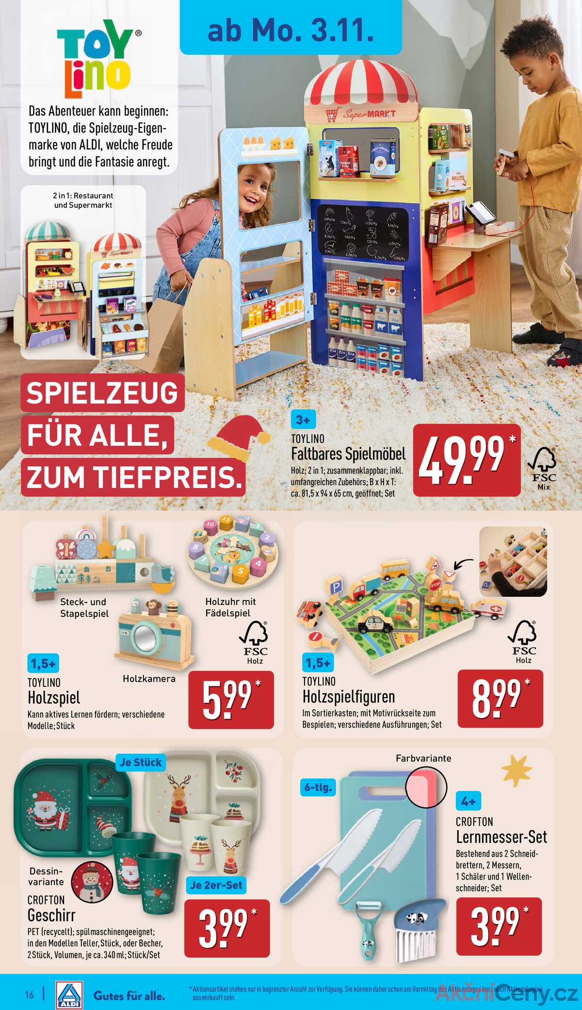 Leták ALDI Německo 3.11.-9.11.2025 strana 16