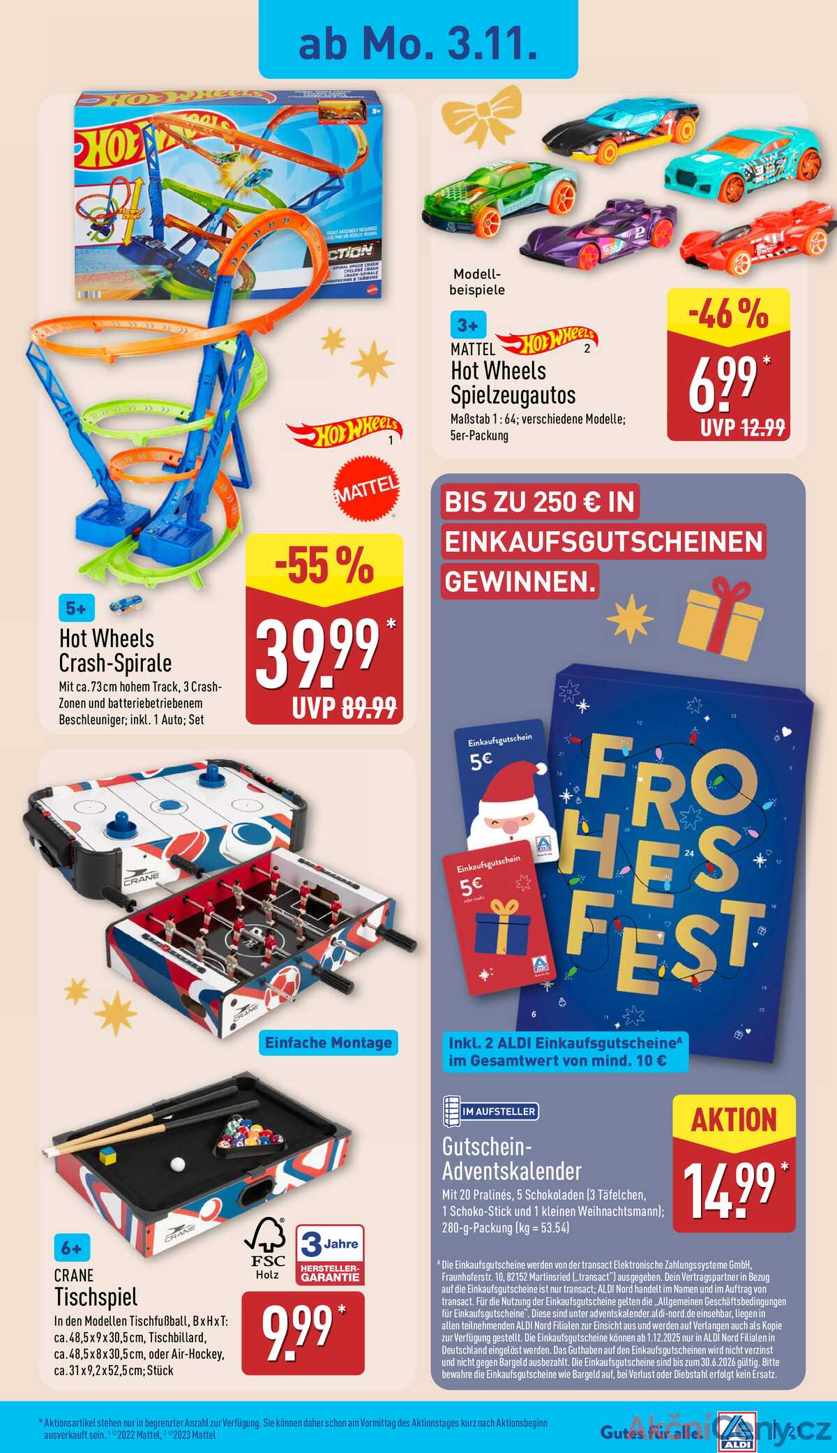 Leták ALDI Německo 3.11.-9.11.2025 strana 21