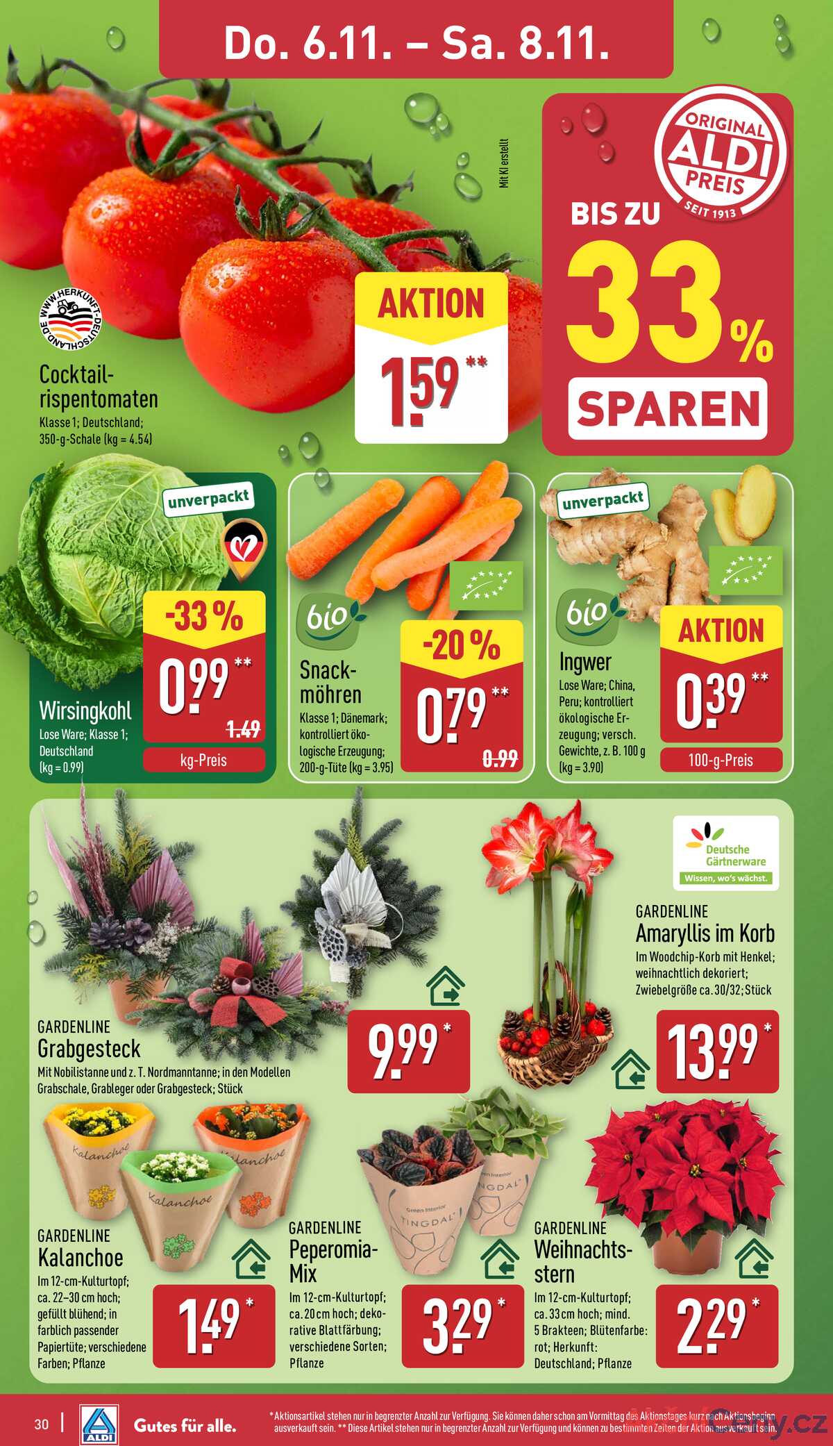 Leták ALDI Německo 3.11.-9.11.2025 strana 34