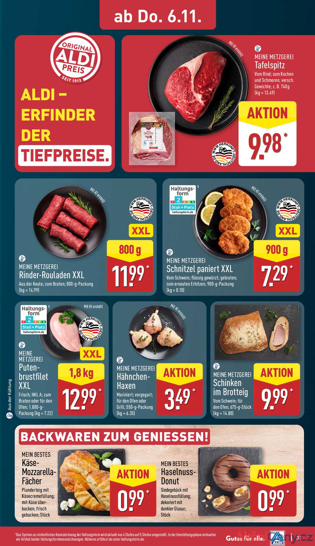 Leták ALDI Německo 3.11.-9.11.2025 strana 35