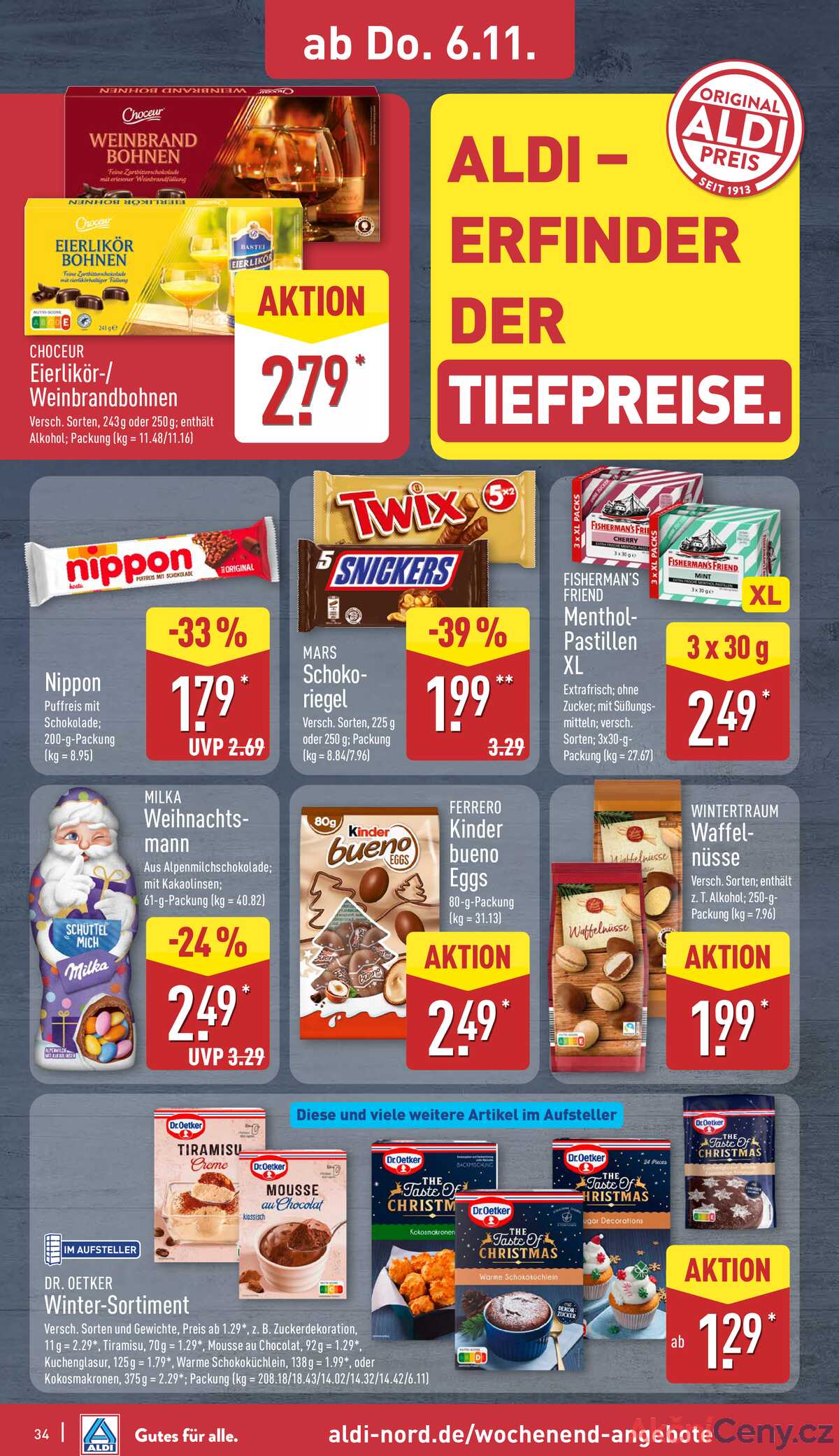Leták ALDI Německo 3.11.-9.11.2025 strana 38
