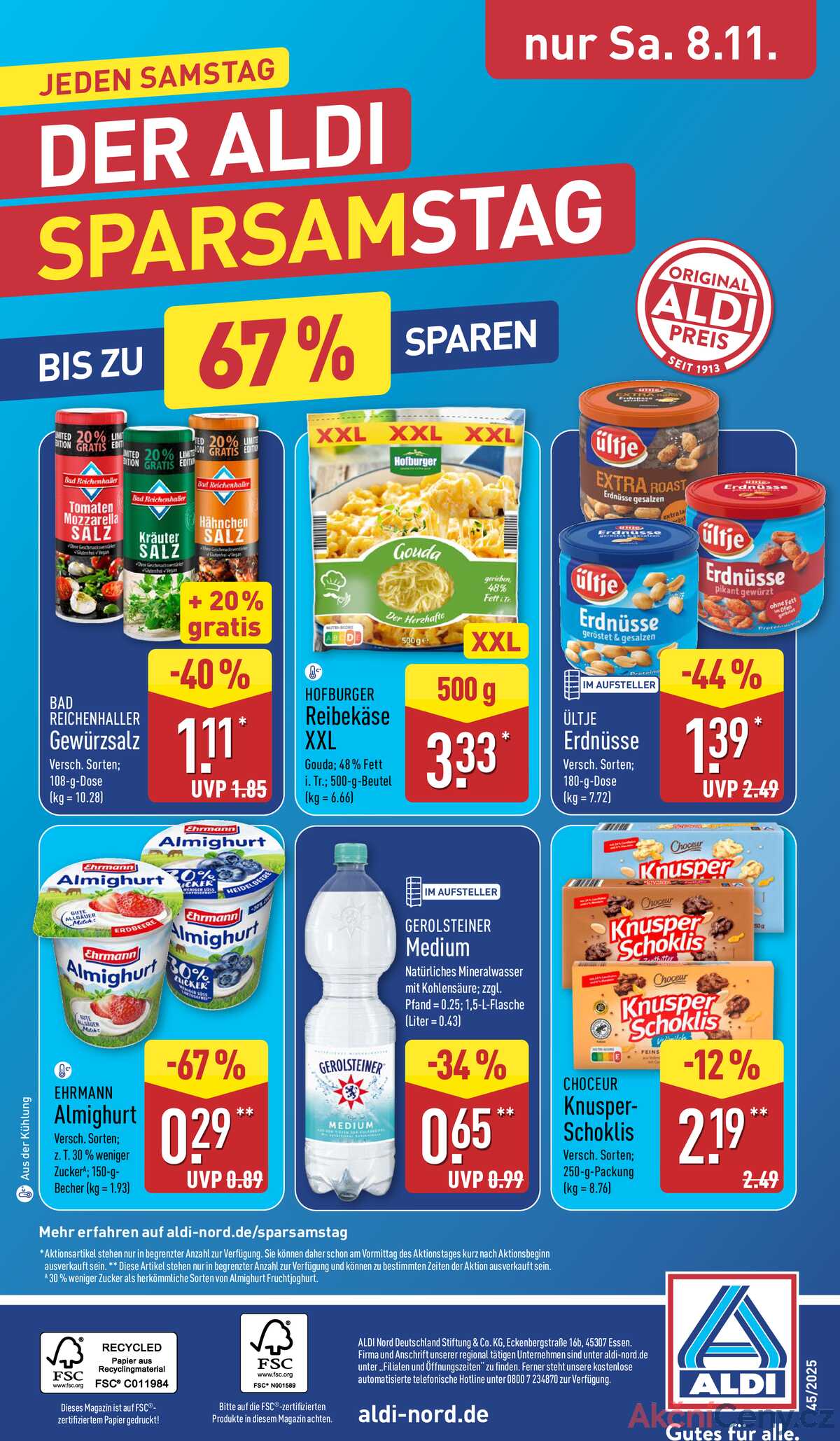 Leták ALDI Německo 3.11.-9.11.2025 strana 40