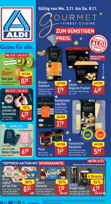 Leták ALDI Německo 3.11.-9.11.2025