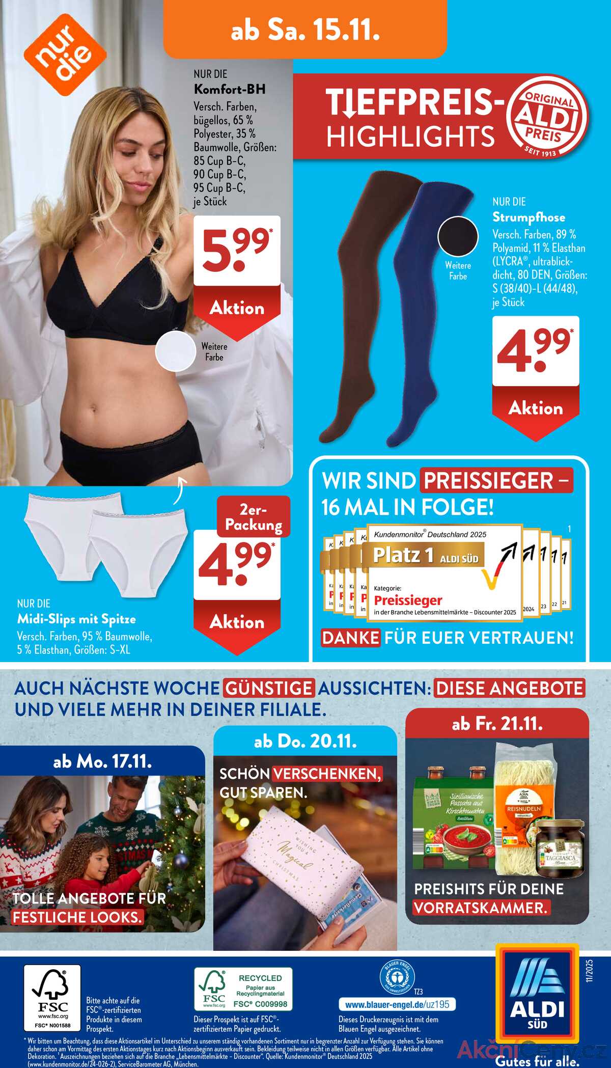 Leták ALDI SÜD Německo 10.11.-16.11.2025 strana 18