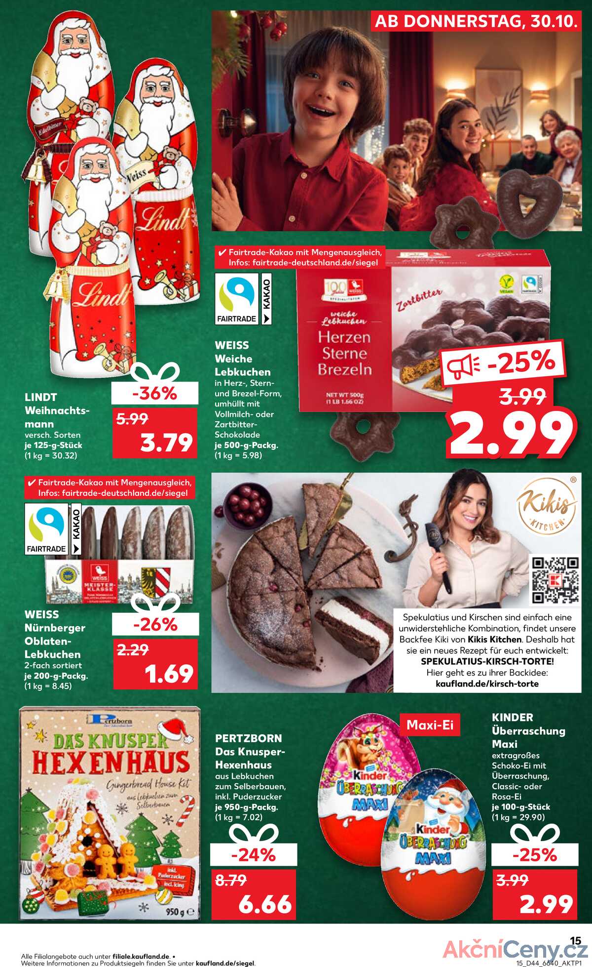 Leták Kaufland Německo 30.10.-5.11.2025 strana 15