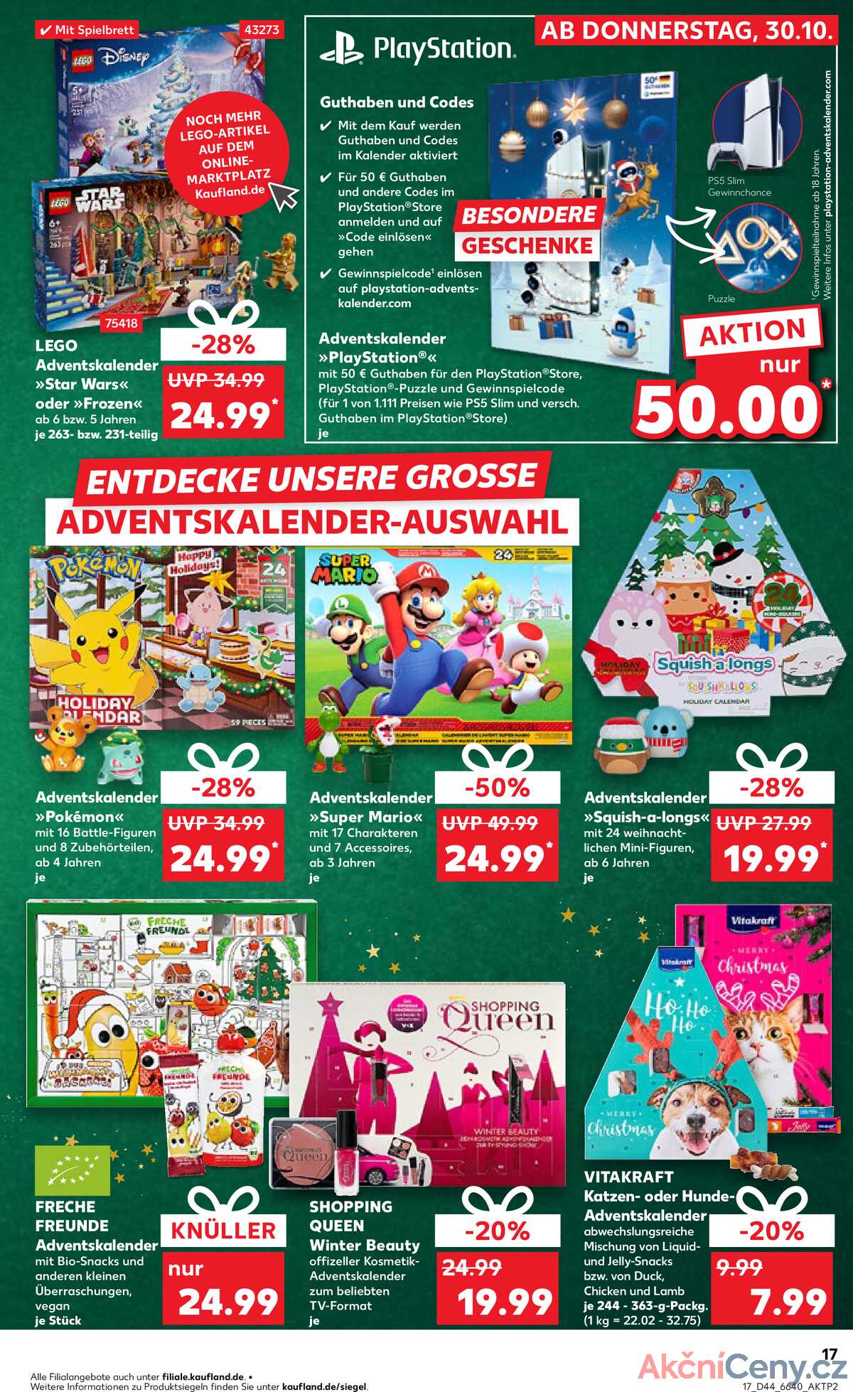 Leták Kaufland Německo 30.10.-5.11.2025 strana 17